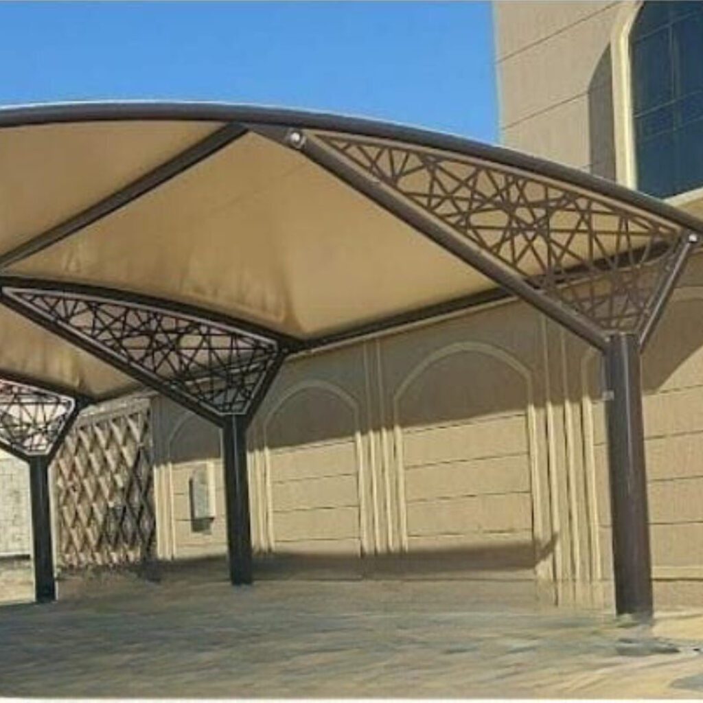 مظلات سيارات حديد مودرن بجدة