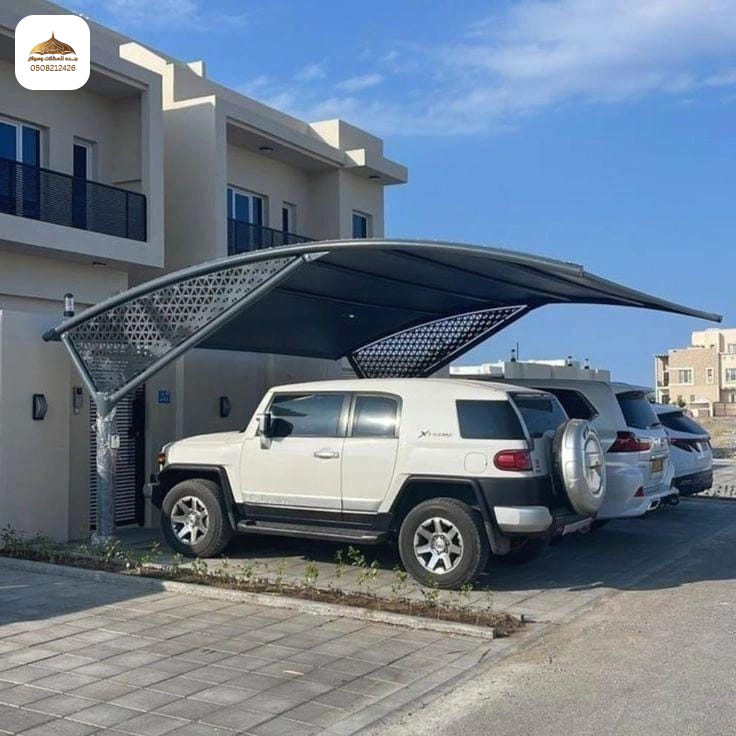 مؤسسة جدة لتركيب مظلات سيارات رخيصة ثابتة ومتحركة بجدة
